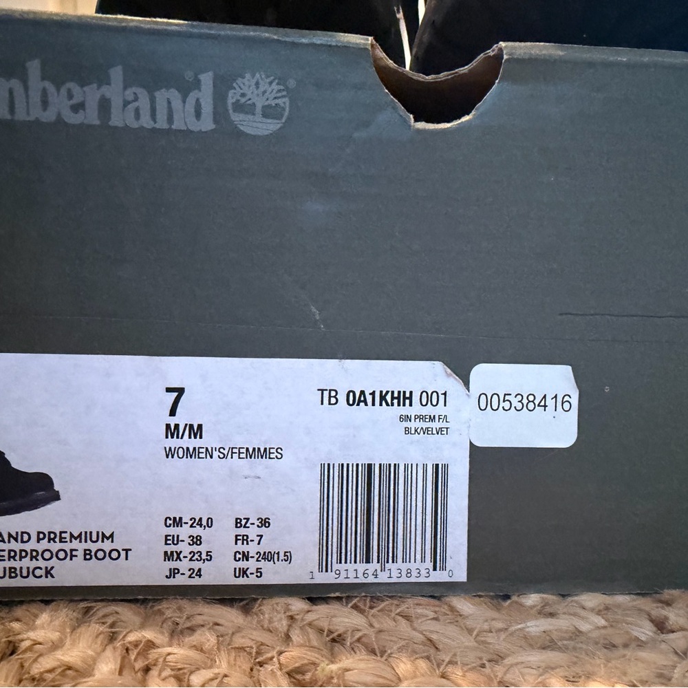 Timberland Premium Nubuck Boots - Black
